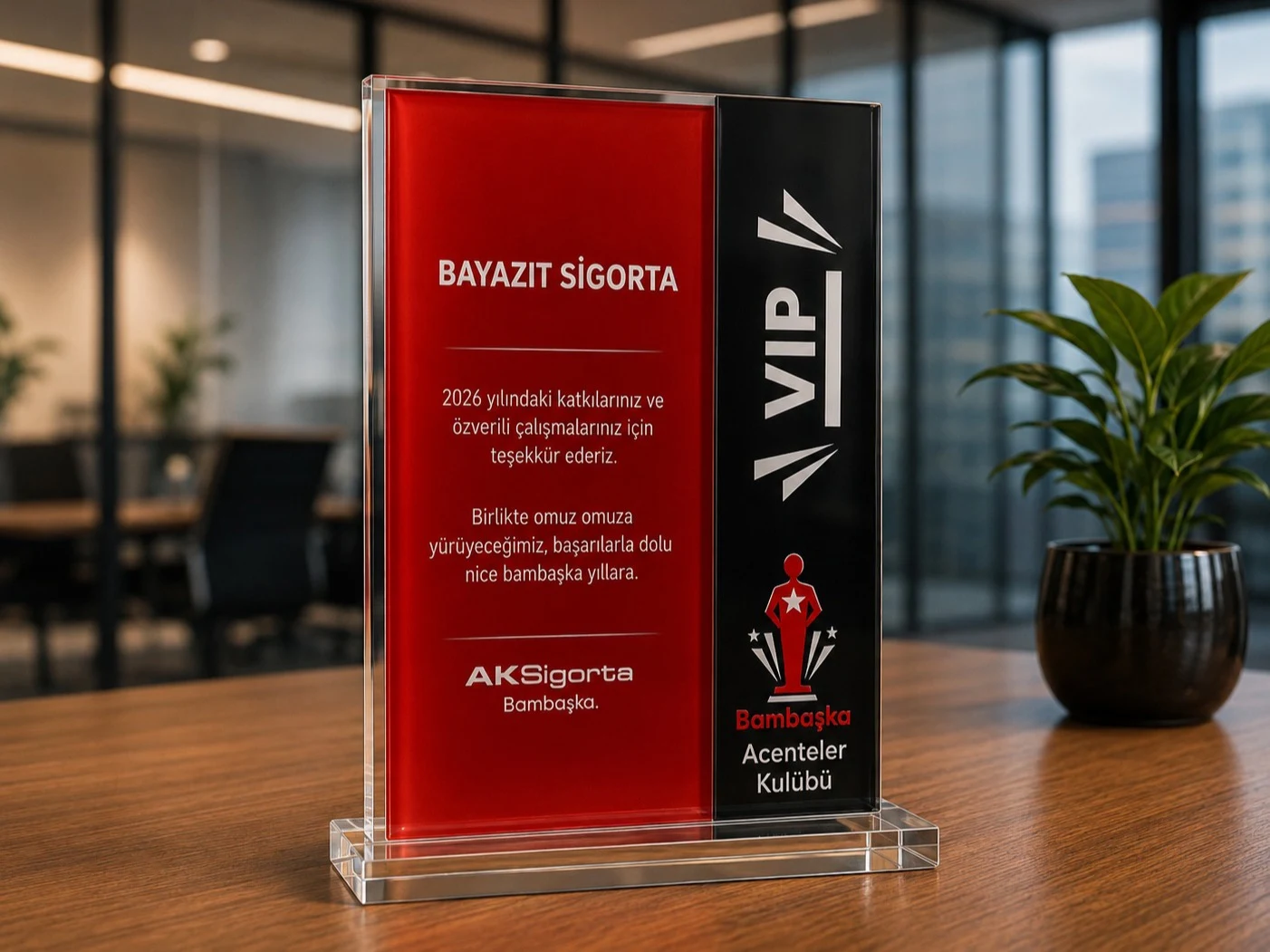 Bayazıt Sigorta — AKSigorta VIP Bambaşka Acenteler Kulübü ödülü (2026)